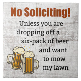 Azulejo De Cerâmica Sem solicitação a menos que você esteja soltando c