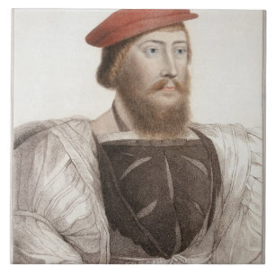 Azulejo De Cerâmica Senhor Thomas Boleyn (1477-1539) gravado por