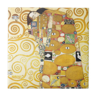 Azulejo De Cerâmica Senhora de sono Cerâmica de Gustavo Klimt