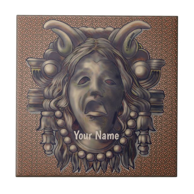 Azulejo De Cerâmica Seraph Gargoyle  (Frente)