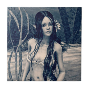 Azulejo De Cerâmica Sereia retrorreflectora