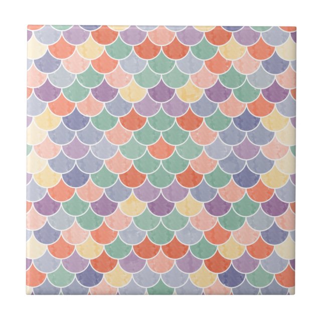 Azulejo De Cerâmica Sereia XII (Frente)