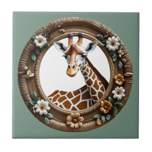 Azulejo De Cerâmica Serengeti Botânica