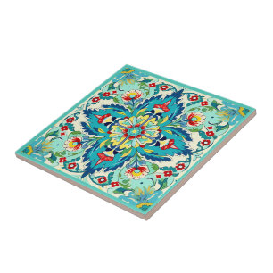 Azulejo De Cerâmica Serenidade de Iznik Sultan