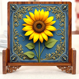 Azulejo De Cerâmica Serenidade Sunlit