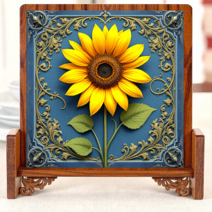 Azulejo De Cerâmica Serenidade Sunlit