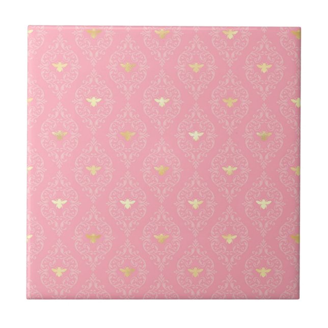 Azulejo De Cerâmica Série Princesa Abelha Design #3    (Frente)