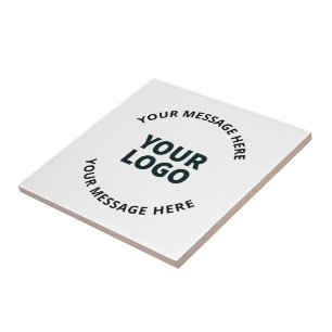 Azulejo De Cerâmica Seu logotipo, Design, foto, Trabalho de arte ou ou