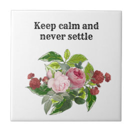 Azulejo De Cerâmica Shabby chic blooming flowers