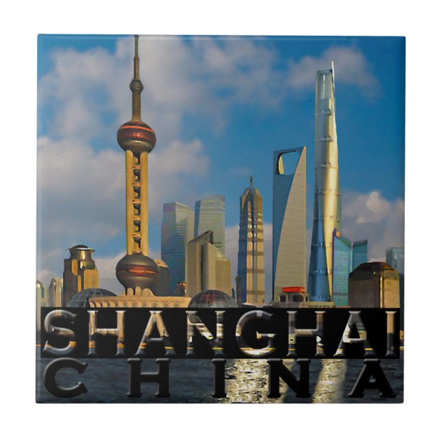 Azulejo De Cerâmica Shanghai (Frente)