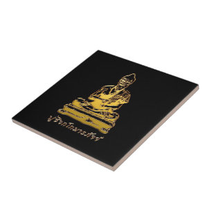 Azulejo De Cerâmica Shivago Komarpaj Buddha da Massagem Tailandesa