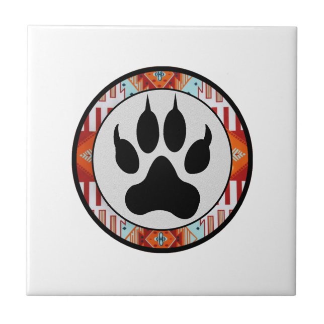 Azulejo De Cerâmica Siga os sinais (Frente)