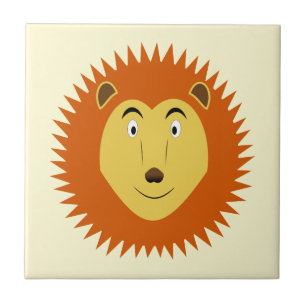 Azulejo De Cerâmica Signo de Leão Aniversário Leão