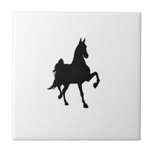 Azulejo De Cerâmica Silhueta Saddle