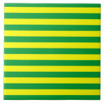 Azulejo De Cerâmica Símbolo das faixas do país, em Macau, símbolo verd<br><div class="desc">Símbolo verde amarelo das faixas do país</div>