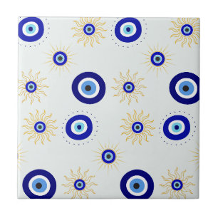 Azulejo De Cerâmica Símbolo do Olho Mau