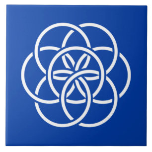 Azulejo De Cerâmica Símbolo Internacional do Planeta Terra