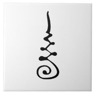 Azulejo De Cerâmica Símbolo Unalom