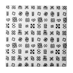 Azulejo De Cerâmica Símbolos africanos Adinkra