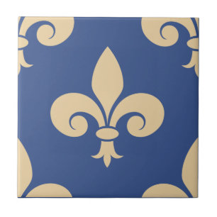 Azulejo De Cerâmica Símbolos Fleur-de-lis