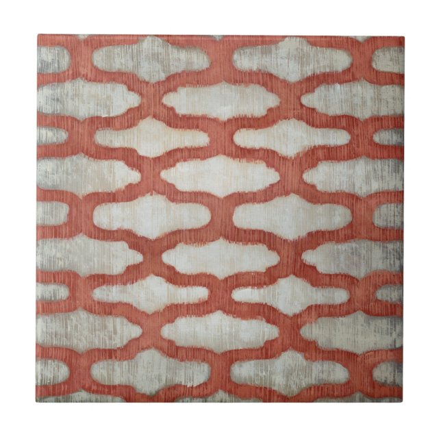 Azulejo De Cerâmica Simetria de Espectro VI (Frente)