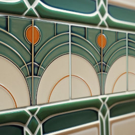 Azulejo De Cerâmica Simetria Geométrica Moderna do Abstrato do Século