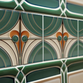 Azulejo De Cerâmica Simetria Geométrica Moderna do Abstrato do Século