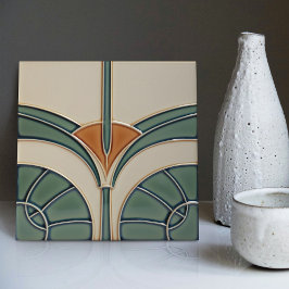 Azulejo De Cerâmica Simetria Geométrica Moderna do Abstrato do Século