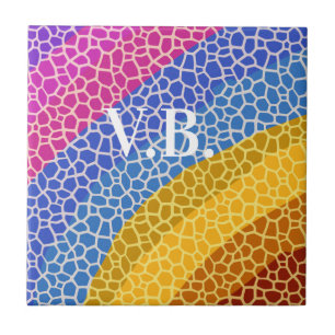 Azulejo De Cerâmica simples cor sólida minimal personalizada custom th