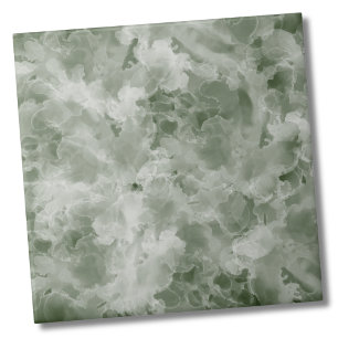Azulejo De Cerâmica Simples Marble Verde Escuro