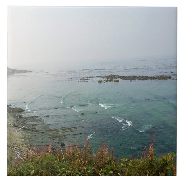 Azulejo De Cerâmica Simpson Reef Overlook, Oregon Coast (Frente)