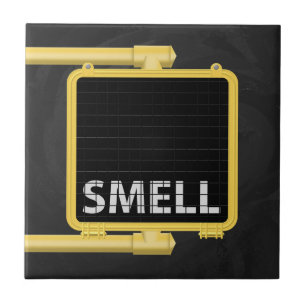 Azulejo De Cerâmica Sinal Crosswalk de Nova Iorque