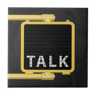 Azulejo De Cerâmica Sinal Crosswalk de Nova Iorque