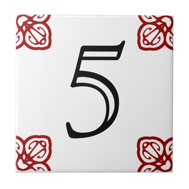 Azulejo De Cerâmica Sinal de endereço espanhol (Frente)