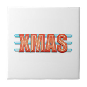 Azulejo De Cerâmica Sinal XMAS