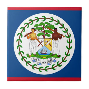Azulejo De Cerâmica Sinalizador Belize