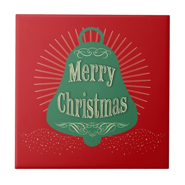 Azulejo De Cerâmica Sino de Natal (Frente)
