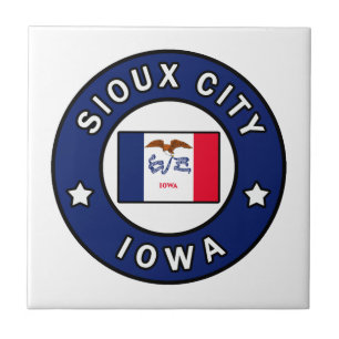 Azulejo De Cerâmica Sioux City Iowa