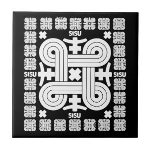 Azulejo De Cerâmica Sisu Art Finlandês