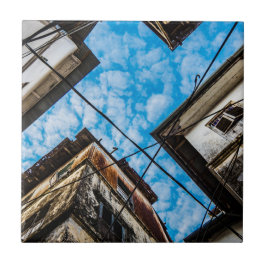 Azulejo De Cerâmica Sky Over Stonetown, Zanzibar