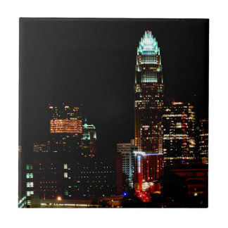 Azulejo De Cerâmica Skyline de Charlotte NC
