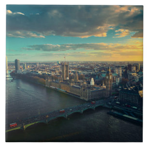 Azulejo De Cerâmica Skyline de Londres