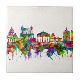 Azulejo De Cerâmica Skyline Itália
