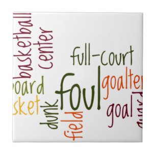 Azulejo De Cerâmica Slam Dunk Dreams: Basquete - Jogo dos Campeões