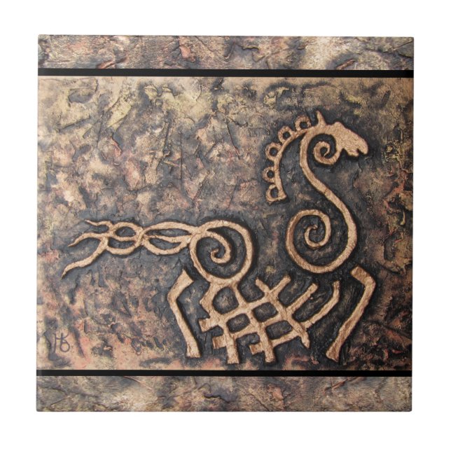 Azulejo De Cerâmica Sleipnir (Frente)