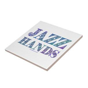 Azulejo De Cerâmica SlipperyJoe's musical da Broadway Jazz Hands queer