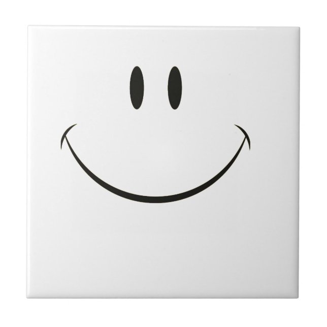Azulejo De Cerâmica Smiley face (Frente)