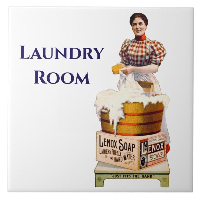 Azulejo De Cerâmica Soap Lather (Frente)