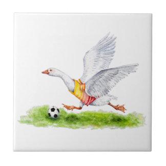 Azulejo De Cerâmica Soccer Goose
