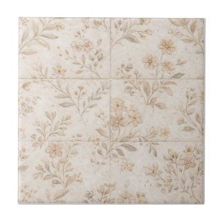 Azulejo De Cerâmica Soft Botanical Seamless Timeless Ceramic Tile